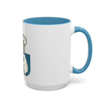 Coat of arms of the County of Greenland - Accent Coffee Mug