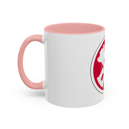 16th Engineer Brigade SSI (U.S. Army) Accent Coffee Mug