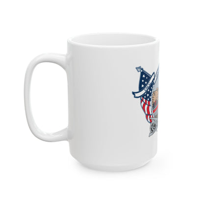 USCG Station Boston (U.S. Coast Guard) White Coffee Mug