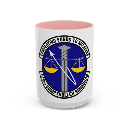 628th Comptroller Squadron (U.S. Air Force) Accent Coffee Mug