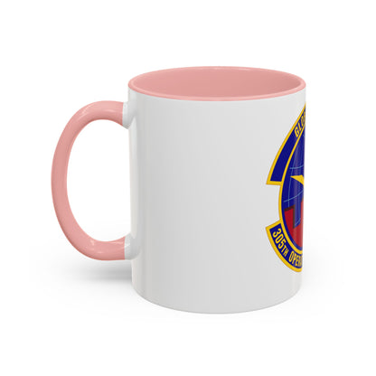 305 Operations Support Squadron AMC (U.S. Air Force) Accent Coffee Mug