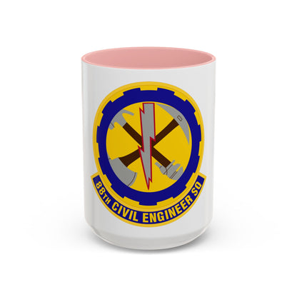 88 Civil Engineer Squadron AFMC (U.S. Air Force) Accent Coffee Mug