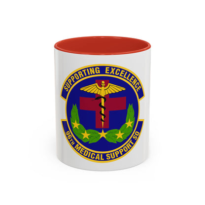 96th Medical Support Squadron (U.S. Air Force) Accent Coffee Mug