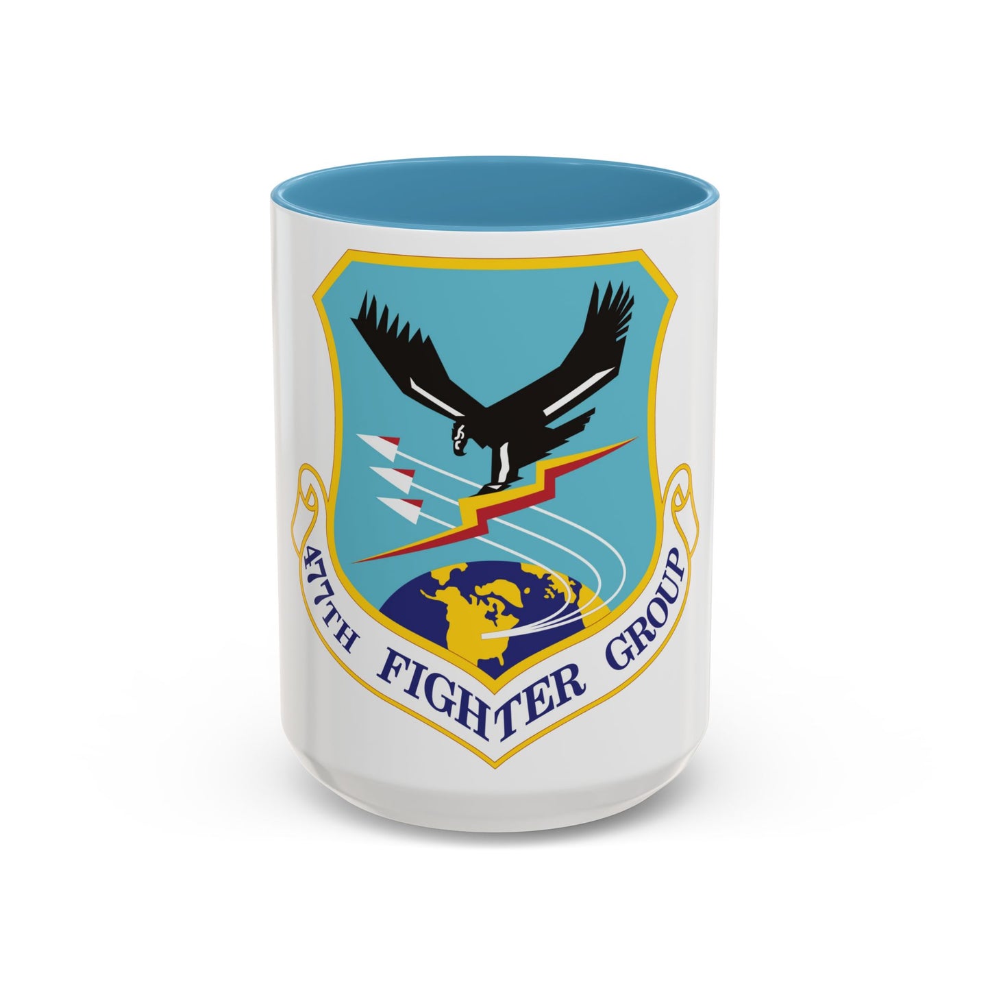 477th Fighter Group (U.S. Air Force) Accent Coffee Mug