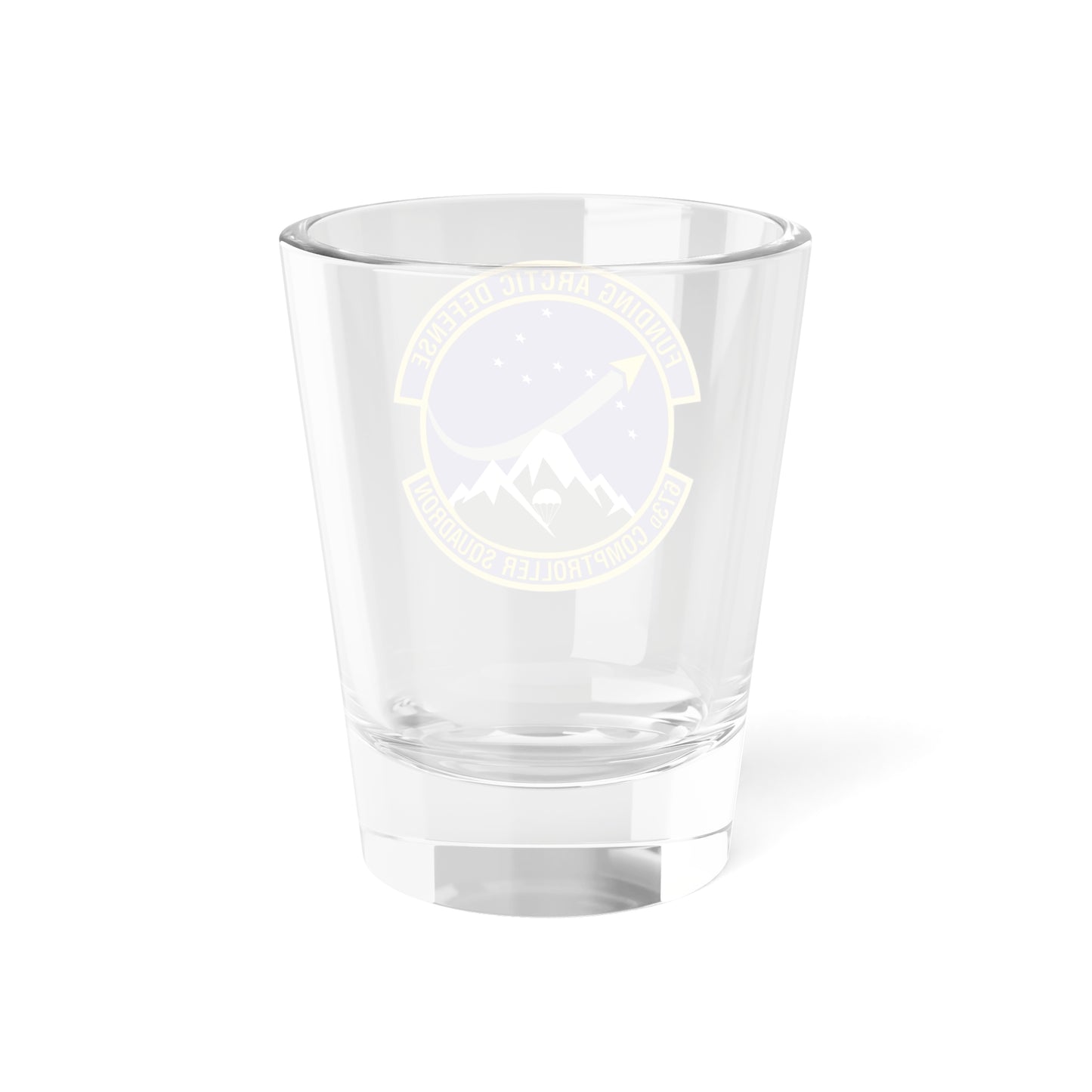 673d Comptroller Squadron (U.S. Air Force) Shot Glass 1.5oz