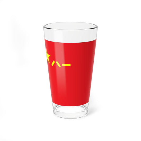 Flag of the Peoples Liberation Army (China) Pint Glass 16oz