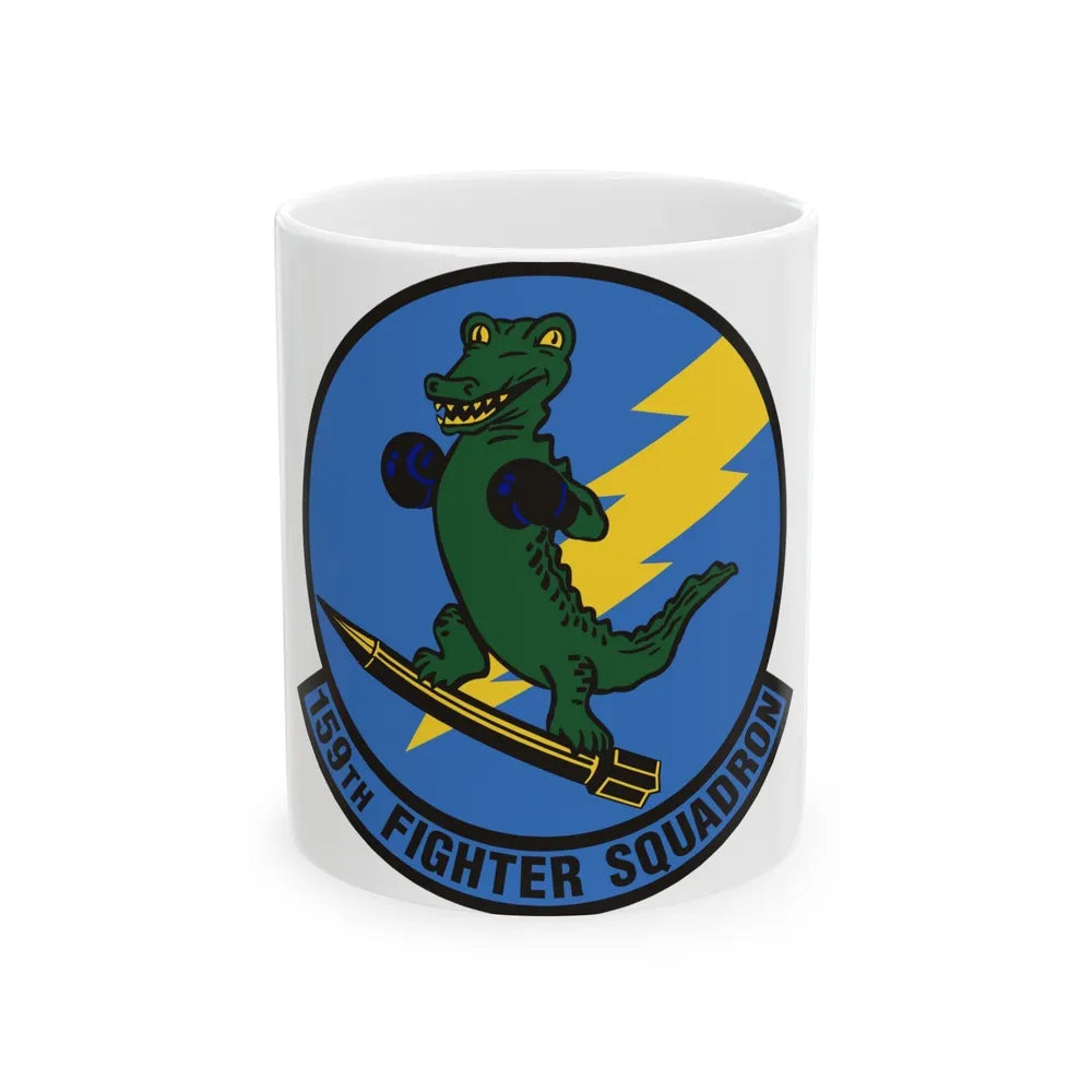 159th Fighter Squadron (U.S. Air Force) White Coffee Mug-11oz-Go Mug Yourself