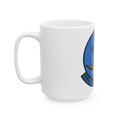 159th Fighter Squadron (U.S. Air Force) White Coffee Mug-Go Mug Yourself