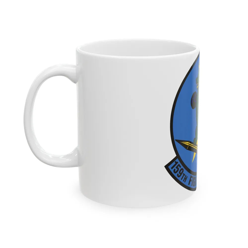 159th Fighter Squadron (U.S. Air Force) White Coffee Mug-Go Mug Yourself