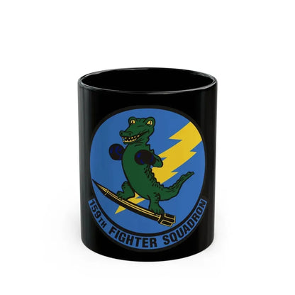159th Fighter Squadron (U.S. Air Force) Black Coffee Mug 11oz - Go Mug Yourself