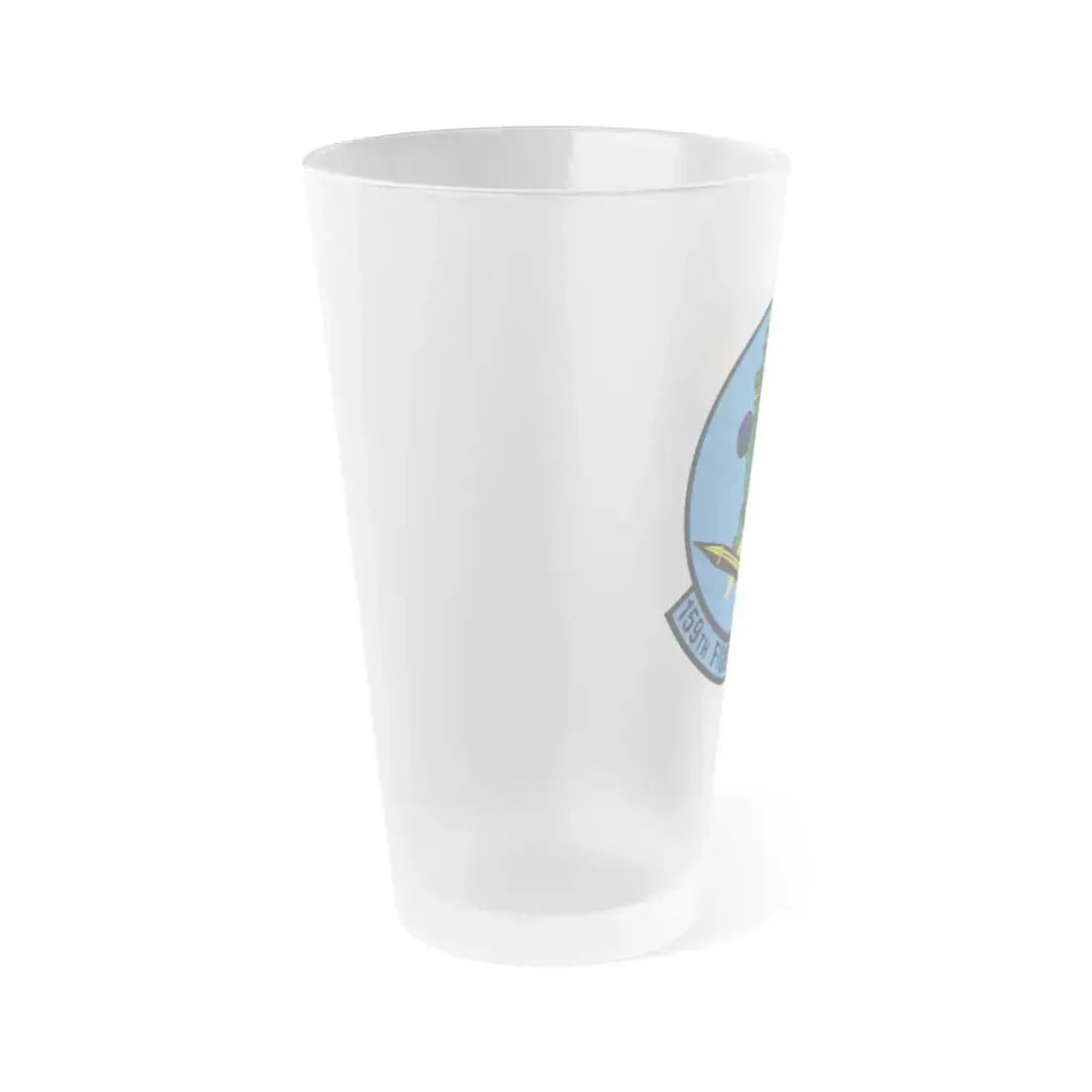 159th Fighter Squadron (U.S. Air Force) Frosted Pint Glass 16oz - Go Mug Yourself
