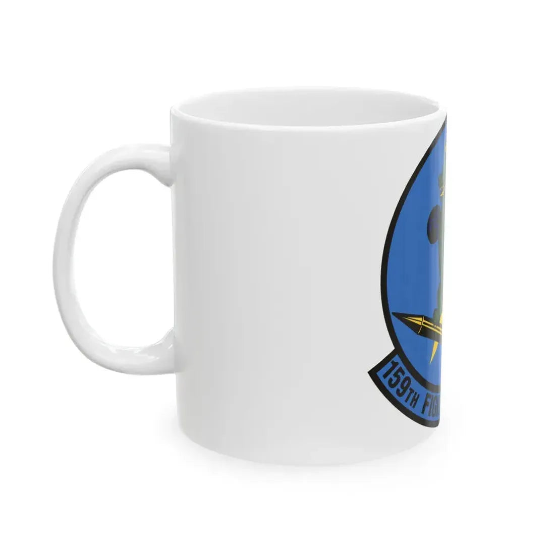 159th Fighter Squadron (U.S. Air Force) White Coffee Mug - Go Mug Yourself