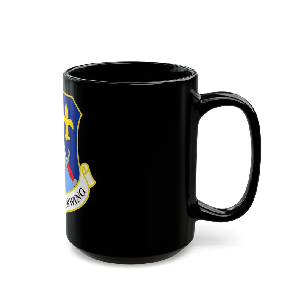 159th Fighter Wing (U.S. Air Force) Black Coffee Mug-Go Mug Yourself