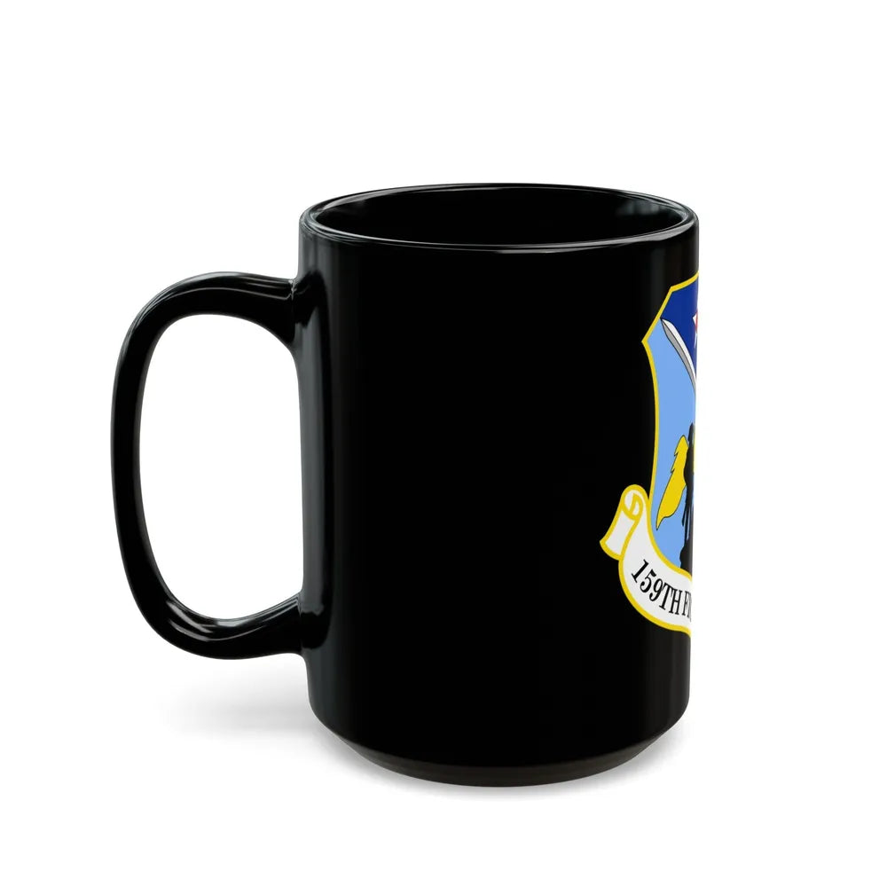 159th Fighter Wing (U.S. Air Force) Black Coffee Mug-Go Mug Yourself