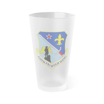 159th Fighter Wing (U.S. Air Force) Frosted Pint Glass 16oz-16oz-Frosted-Go Mug Yourself