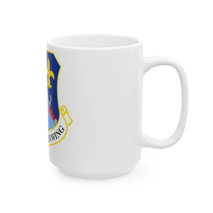 159th Fighter Wing (U.S. Air Force) White Coffee Mug-Go Mug Yourself