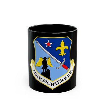 159th Fighter Wing (U.S. Air Force) Black Coffee Mug 11oz - Go Mug Yourself