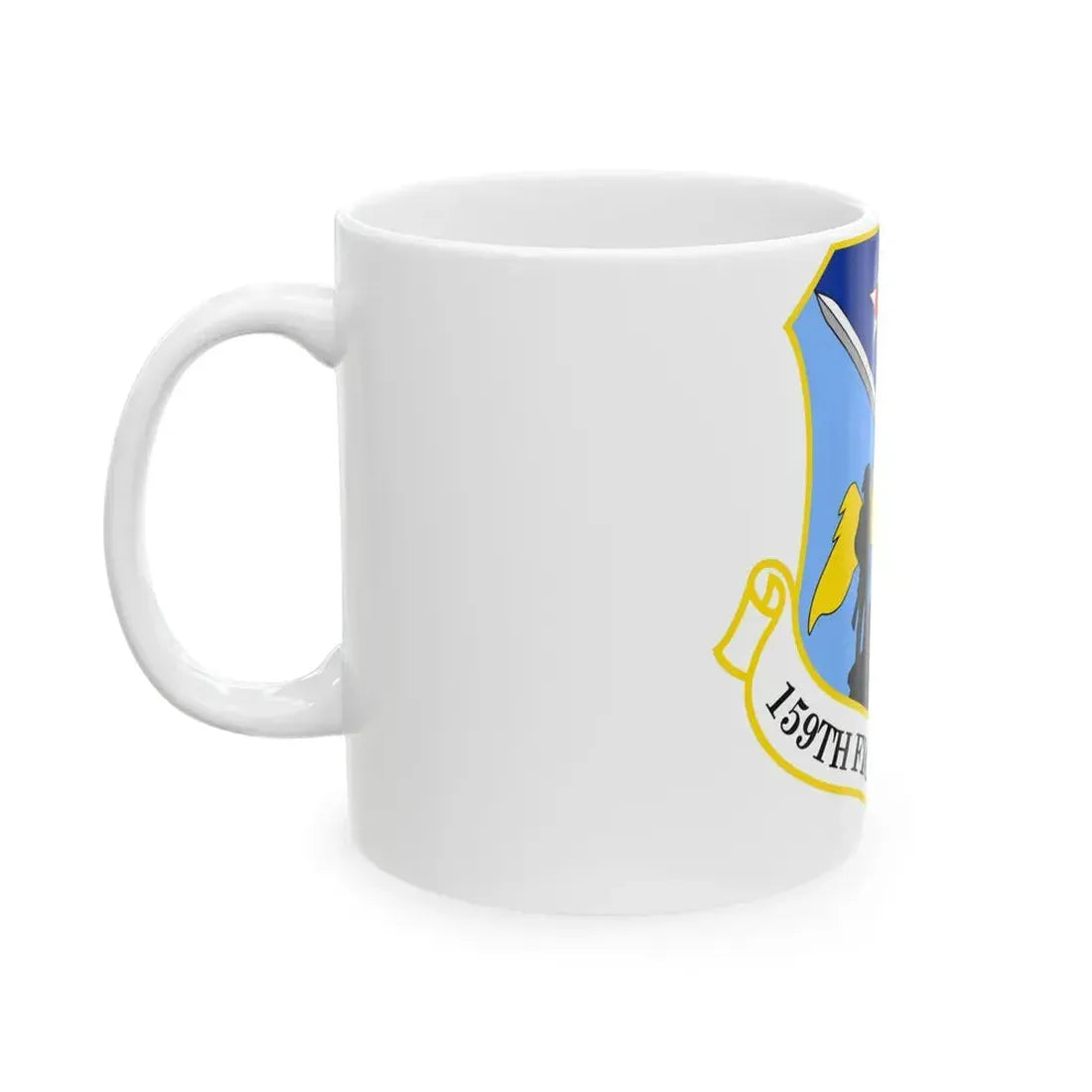159th Fighter Wing (U.S. Air Force) White Coffee Mug - Go Mug Yourself