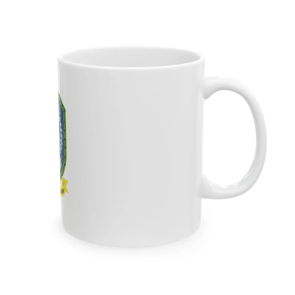 Flag of Riau Islands Indonesia - White Coffee Mug-Go Mug Yourself