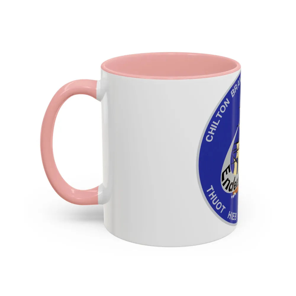 STS 49 (NASA) Accent Coffee Mug-Go Mug Yourself