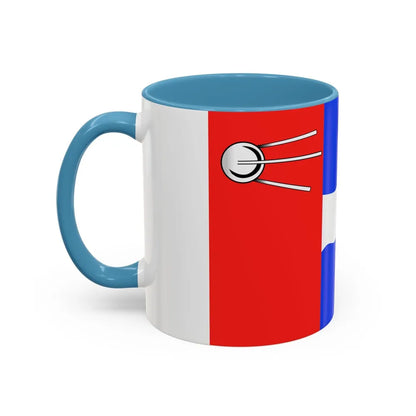 Flag of Kaluga Russia - Accent Coffee Mug-Go Mug Yourself