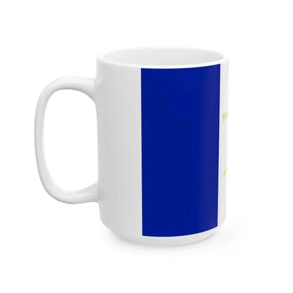 15e regiment de tirailleurs senegalais - drapeau (France) White Coffee Mug - Go Mug Yourself