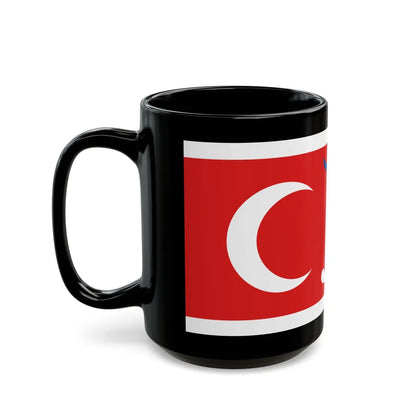 Flag of Sultanate of Mataram Malaysia - Black Coffee Mug-Go Mug Yourself