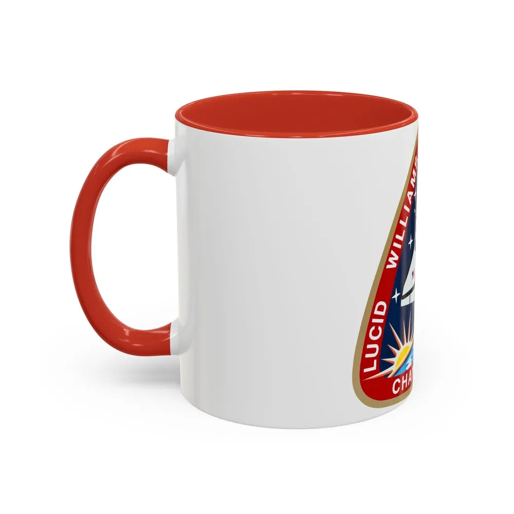 STS 34 (NASA) Accent Coffee Mug-Go Mug Yourself