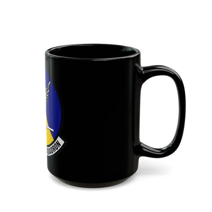 15th Attack Squadron Emblem (U.S. Air Force) Black Coffee Mug-Go Mug Yourself