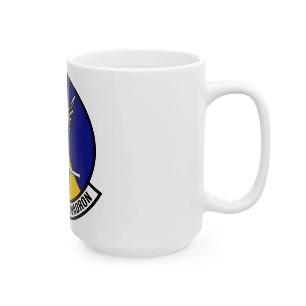 15th Attack Squadron Emblem (U.S. Air Force) White Coffee Mug-Go Mug Yourself