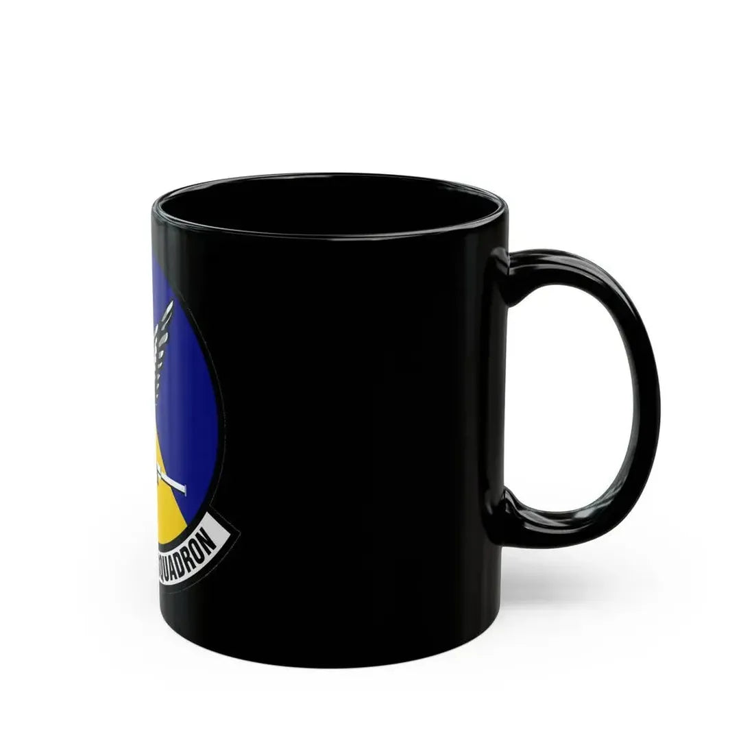 15th Attack Squadron Emblem (U.S. Air Force) Black Coffee Mug - Go Mug Yourself