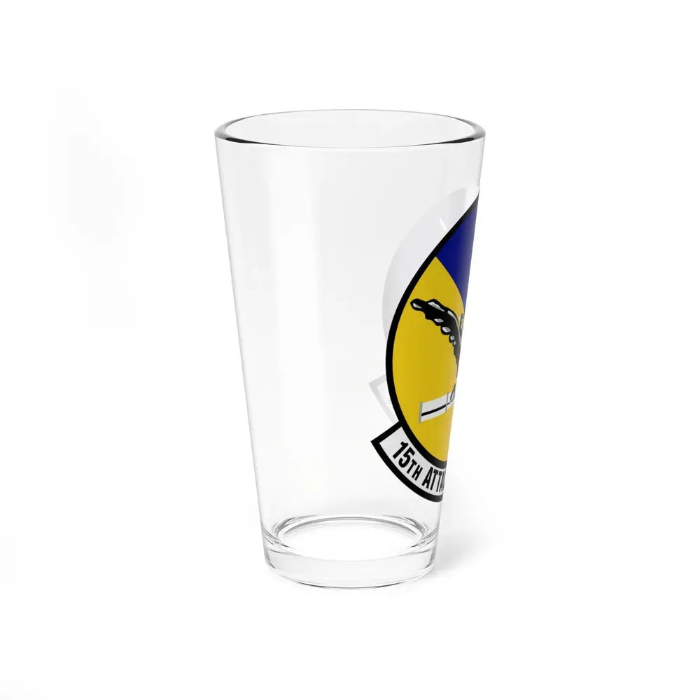15th Attack Squadron Emblem (U.S. Air Force) Pint Glass 16oz - Go Mug Yourself