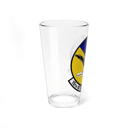 15th Attack Squadron Emblem (U.S. Air Force) Pint Glass 16oz - Go Mug Yourself