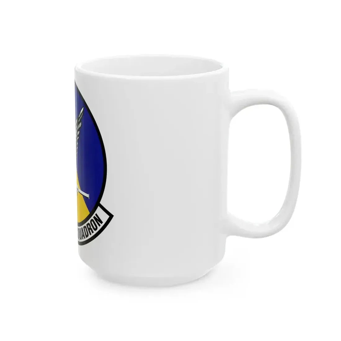 15th Attack Squadron Emblem (U.S. Air Force) White Coffee Mug - Go Mug Yourself