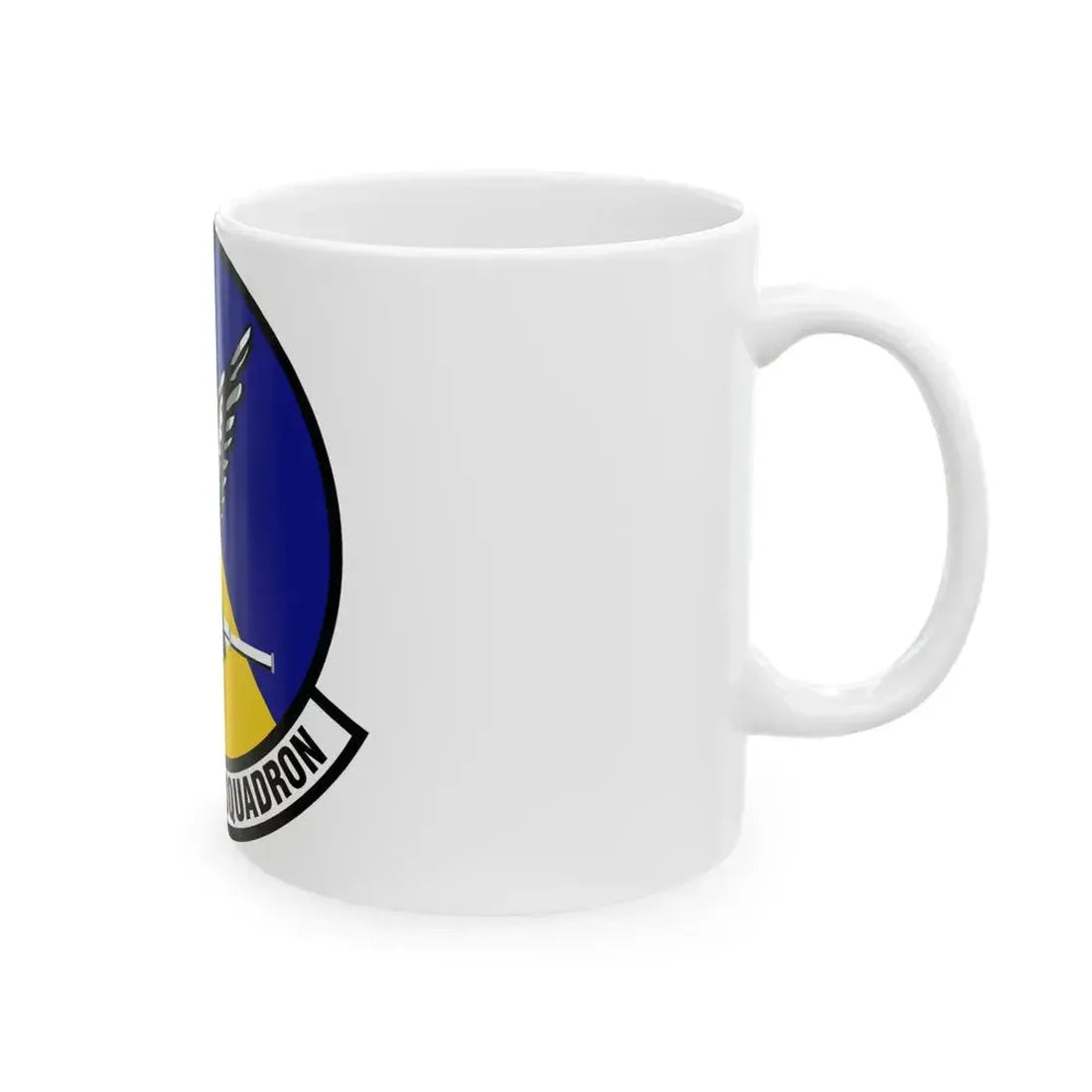 15th Attack Squadron Emblem (U.S. Air Force) White Coffee Mug - Go Mug Yourself