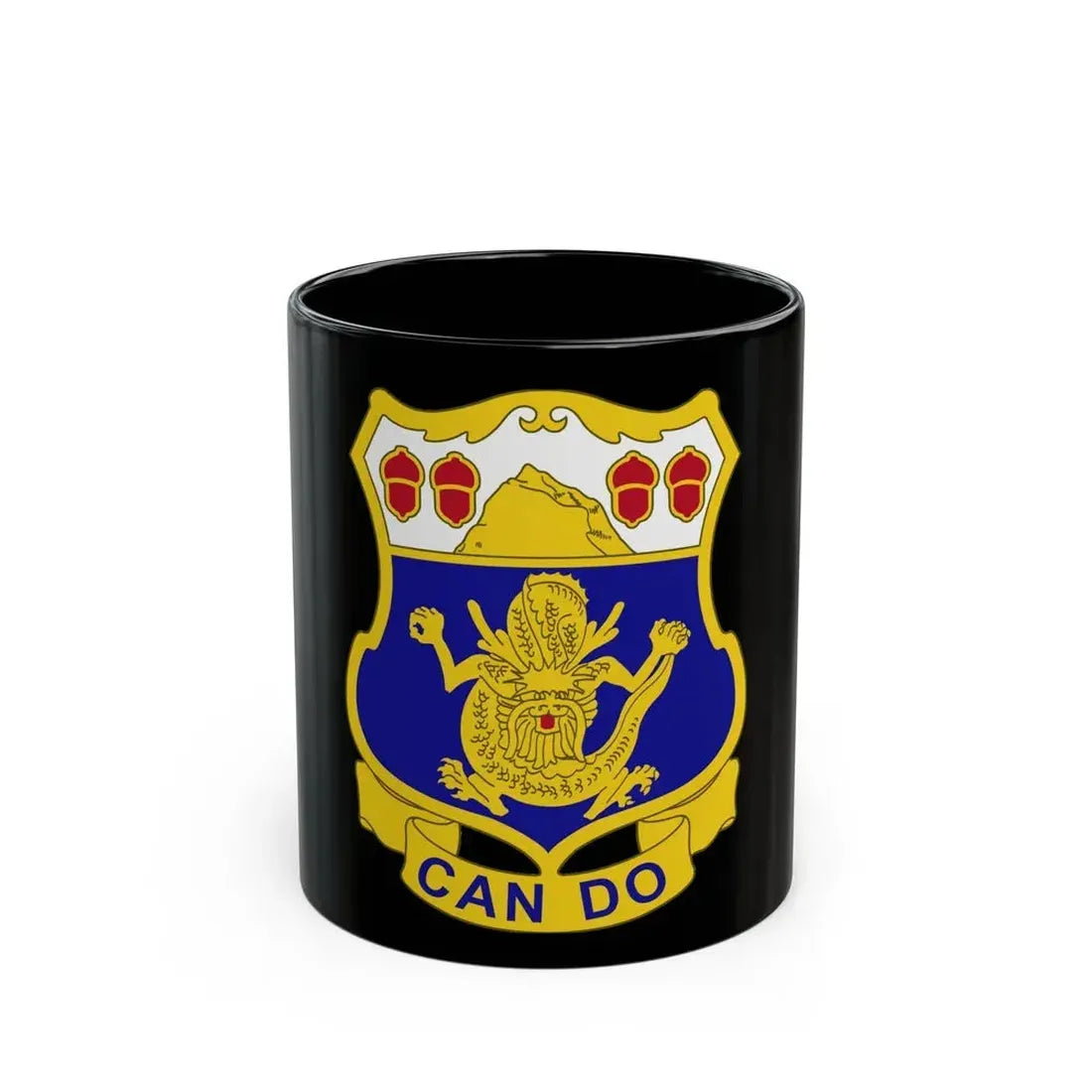 15th Infantry Regiment (U.S. Army) Black Coffee Mug 11oz - Go Mug Yourself
