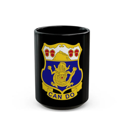 15th Infantry Regiment (U.S. Army) Black Coffee Mug 15oz - Go Mug Yourself