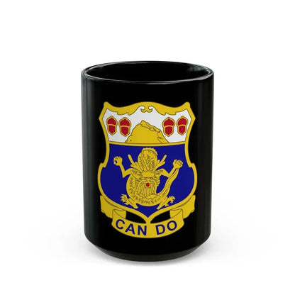15th Infantry Regiment (U.S. Army) Black Coffee Mug 15oz - Go Mug Yourself