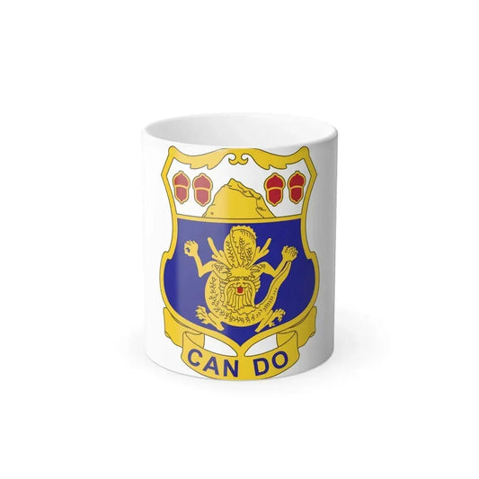 15th Infantry Regiment (U.S. Army) Color Changing Coffee Mug 11oz - Go Mug Yourself
