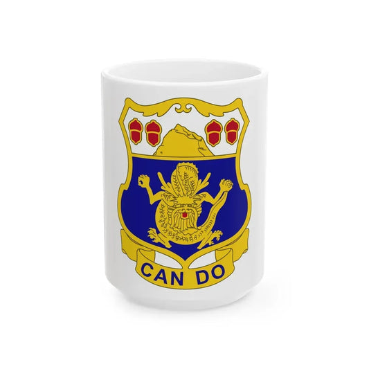15th Infantry Regiment (U.S. Army) White Coffee Mug 15oz - Go Mug Yourself