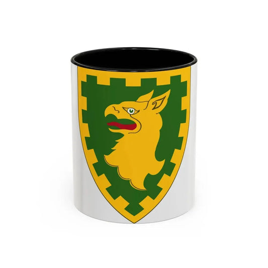 15th Military Police Brigade (U.S. Army) Accent Coffee Mug 11oz Black - Go Mug Yourself