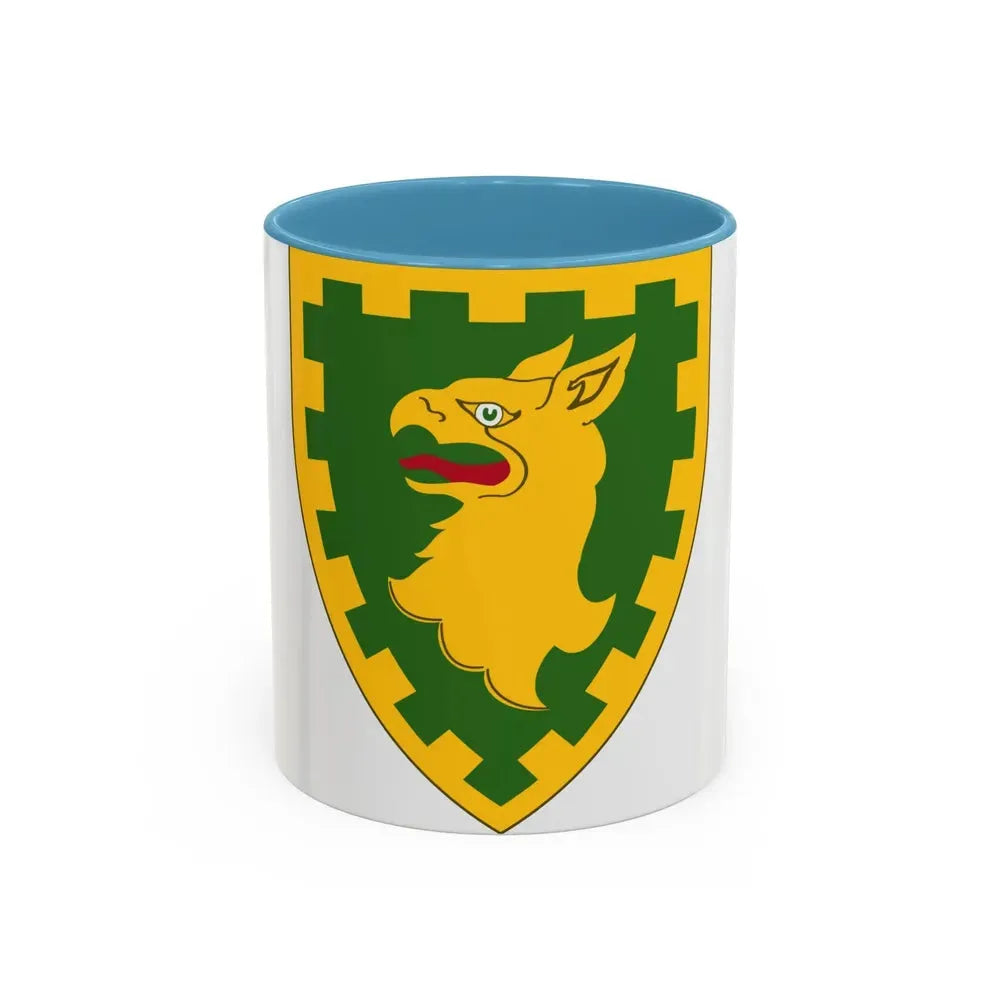 15th Military Police Brigade (U.S. Army) Accent Coffee Mug 11oz Light Blue - Go Mug Yourself