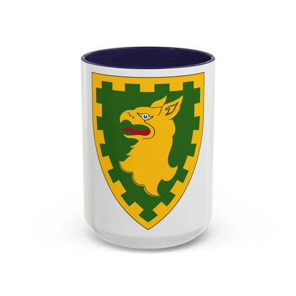 15th Military Police Brigade (U.S. Army) Accent Coffee Mug 15oz Navy - Go Mug Yourself
