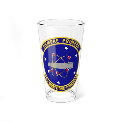 15th Munitions Squadron (U.S. Air Force) Pint Glass 16oz-16oz-Go Mug Yourself