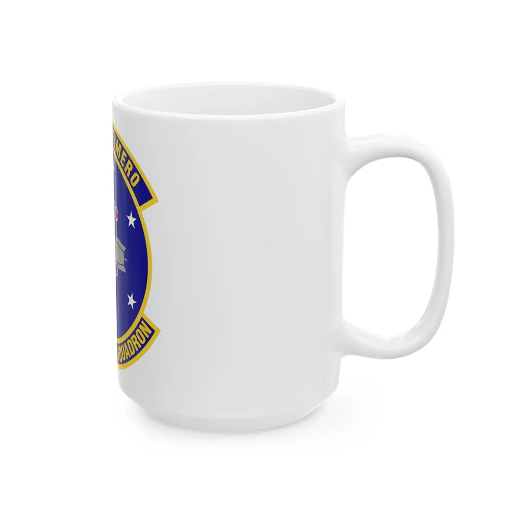 15th Munitions Squadron (U.S. Air Force) White Coffee Mug-Go Mug Yourself