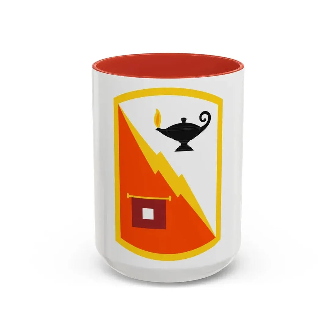 15th Signal Brigade (U.S. Army) Accent Coffee Mug 15oz Pink - Go Mug Yourself