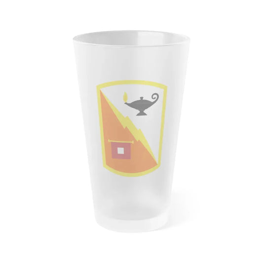 15th Signal Brigade (U.S. Army) Frosted Pint Glass 16oz Default Title - Go Mug Yourself