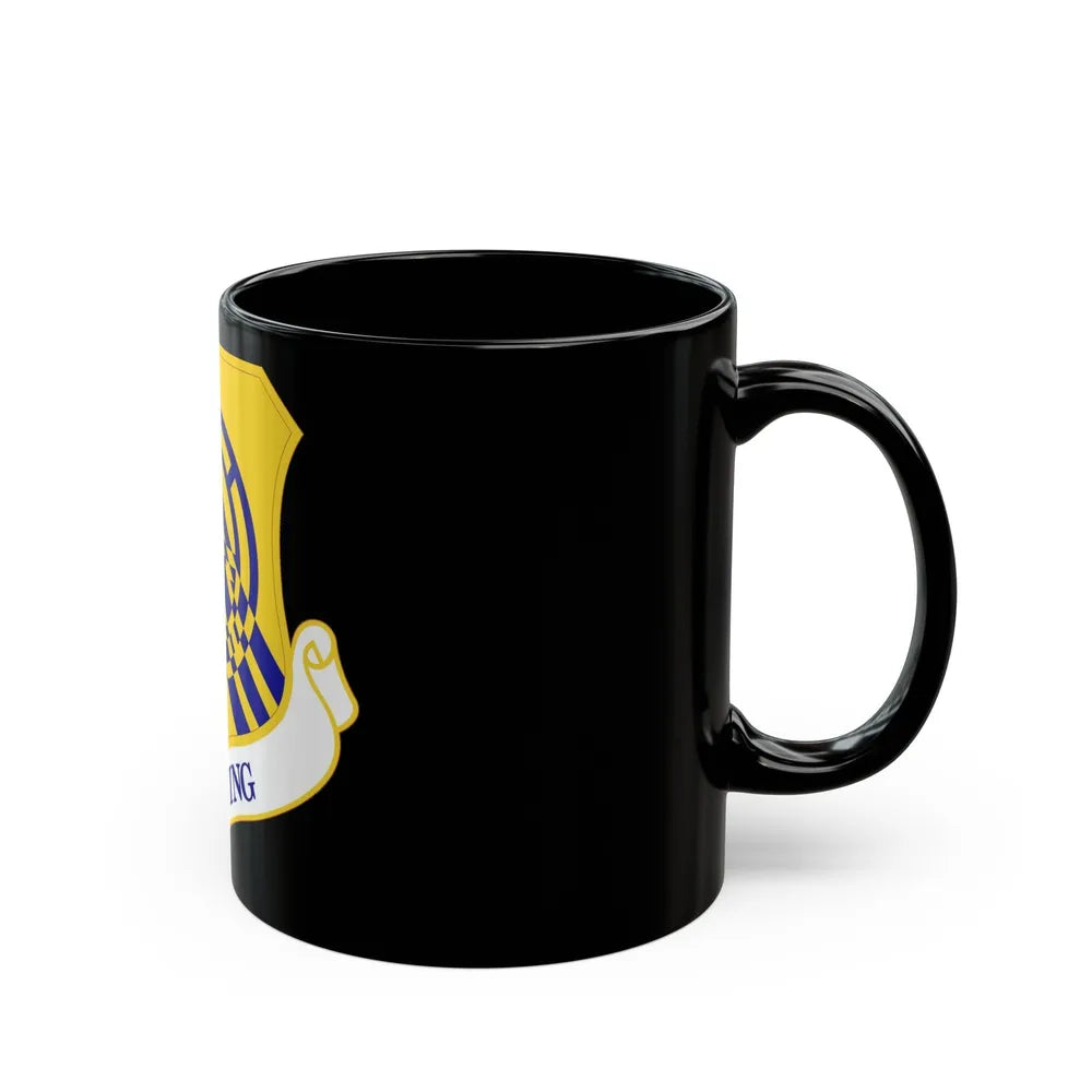 15th Wing (U.S. Air Force) Black Coffee Mug-Go Mug Yourself