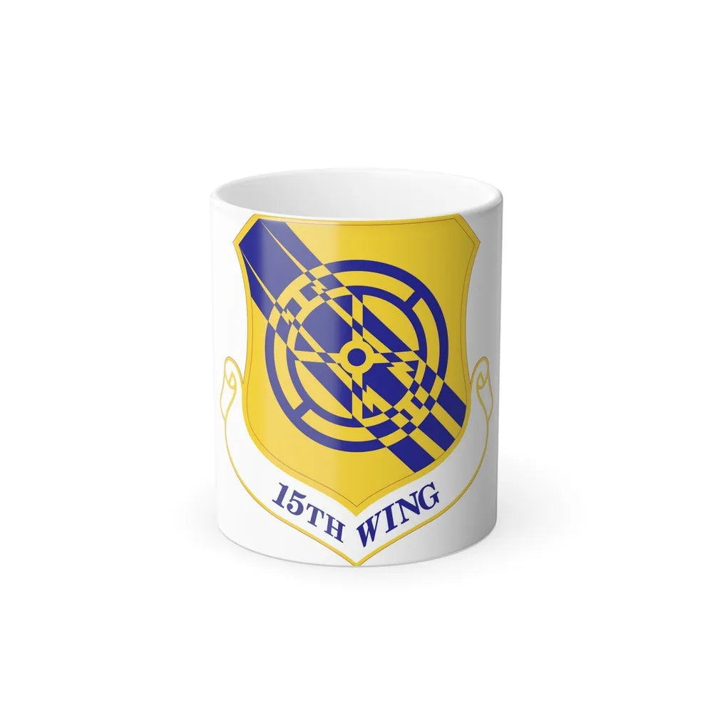 15th Wing (U.S. Air Force) Color Changing Coffee Mug-11oz-Go Mug Yourself