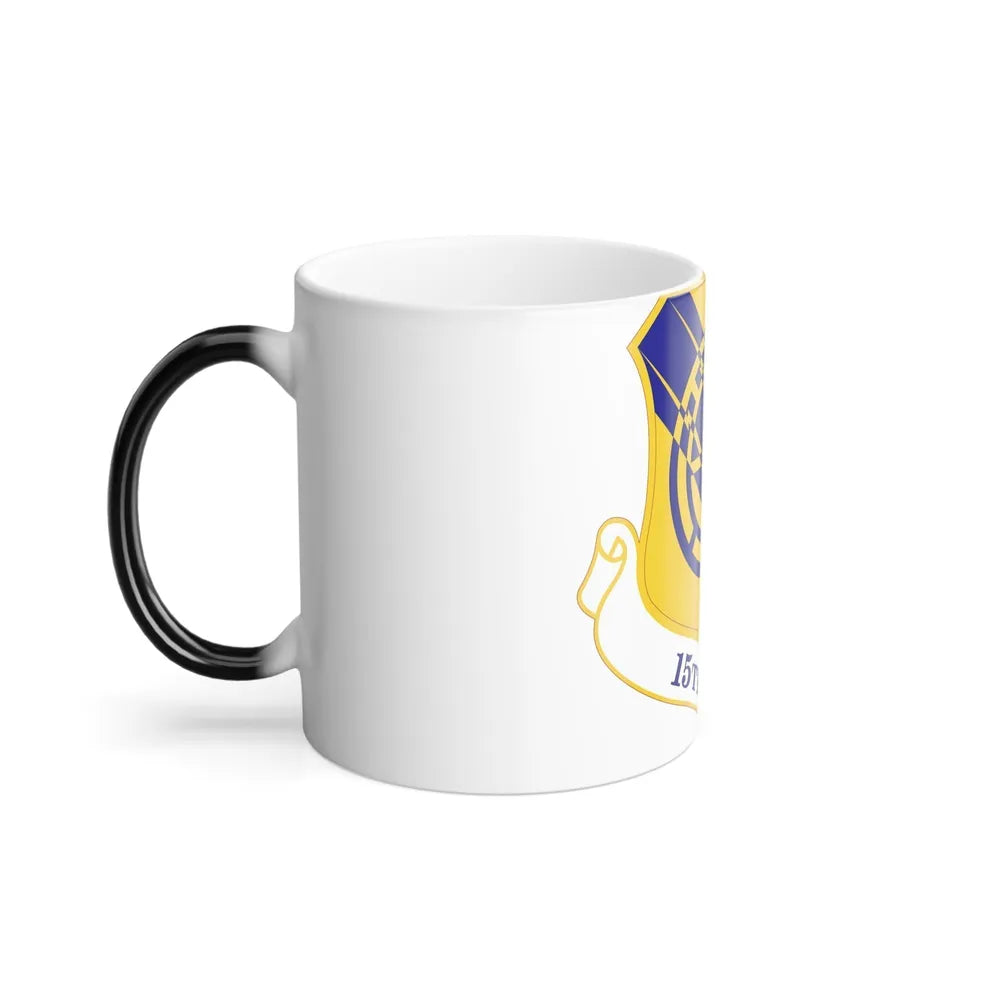 15th Wing (U.S. Air Force) Color Changing Coffee Mug-Go Mug Yourself